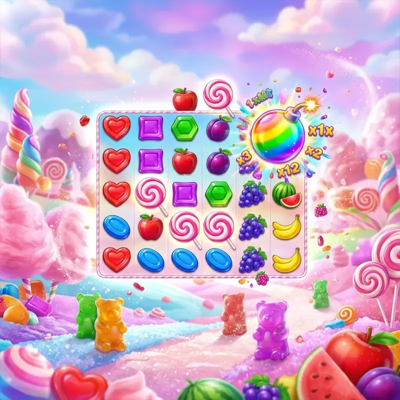 Sweet Bonanza - demo, bonus i