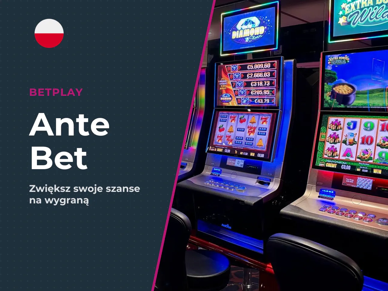 Opcja zakładu Ante Bet. Sweet Bonanza