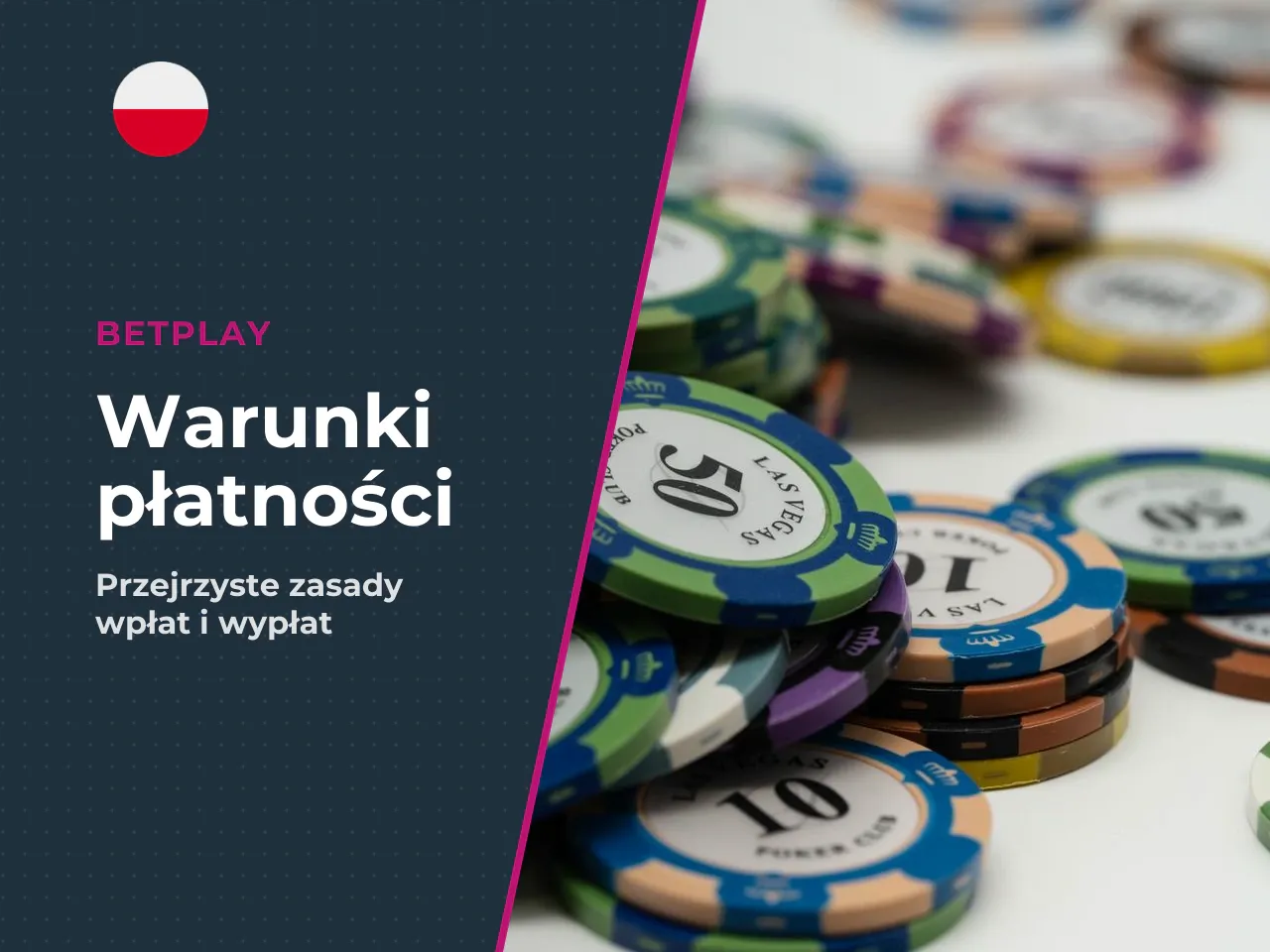 Uwarunkowania depozytu, wypłat i ramy oferty