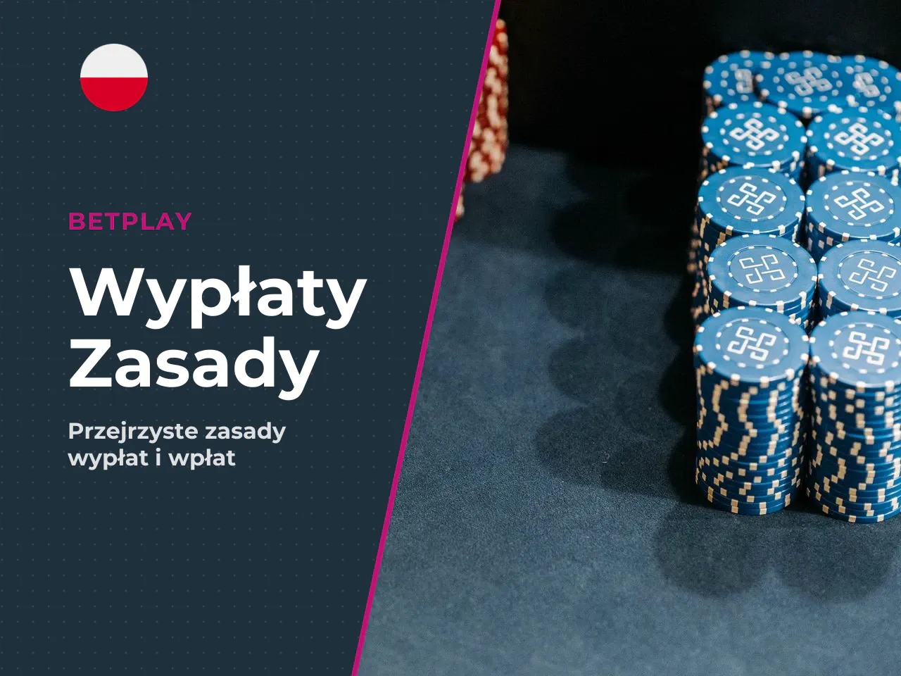 Warunki promocji, depozytu i wypłat. Zarządzanie
