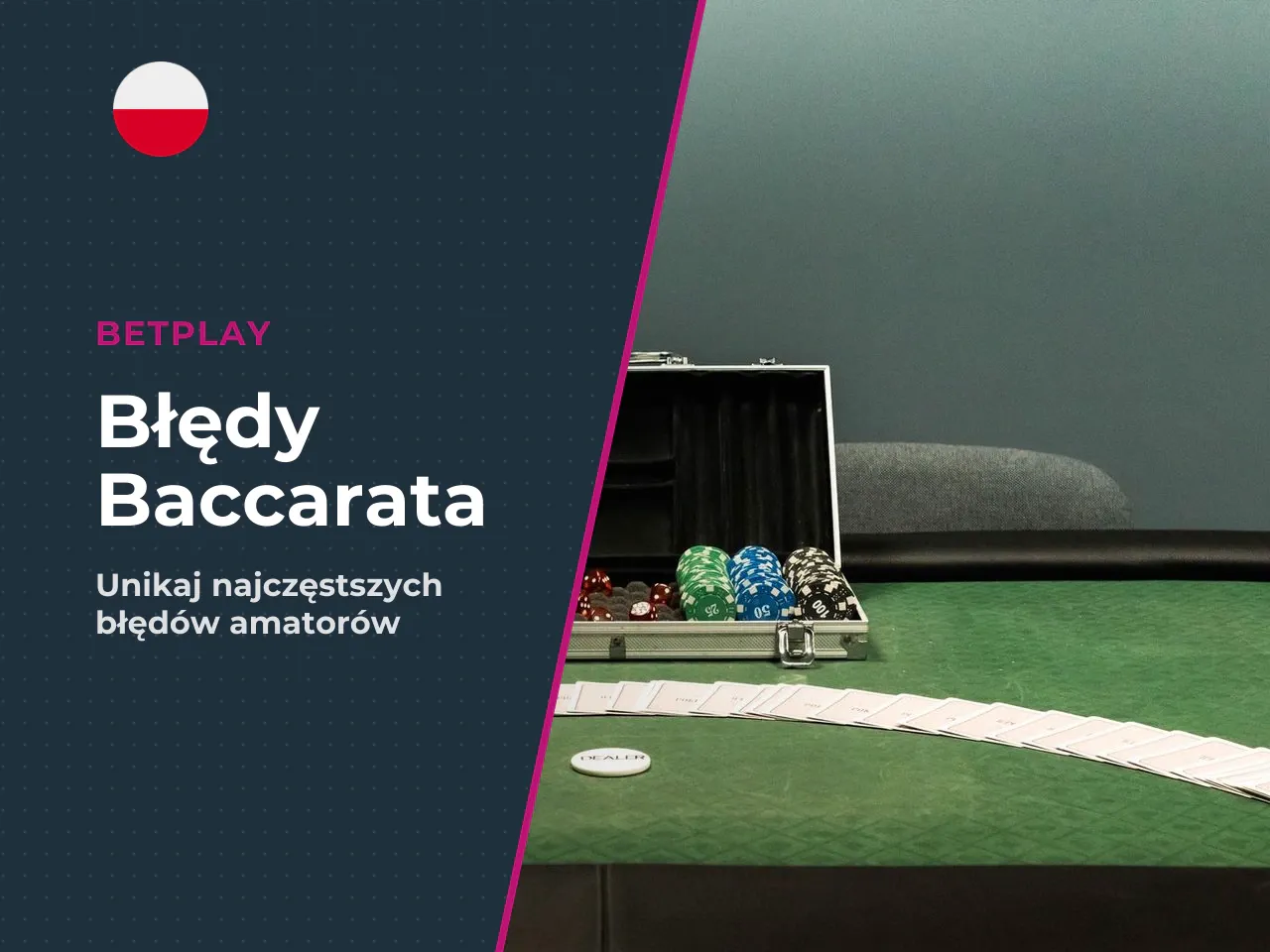 Najczęstsze błędy początkujących w baccarat. Wśród